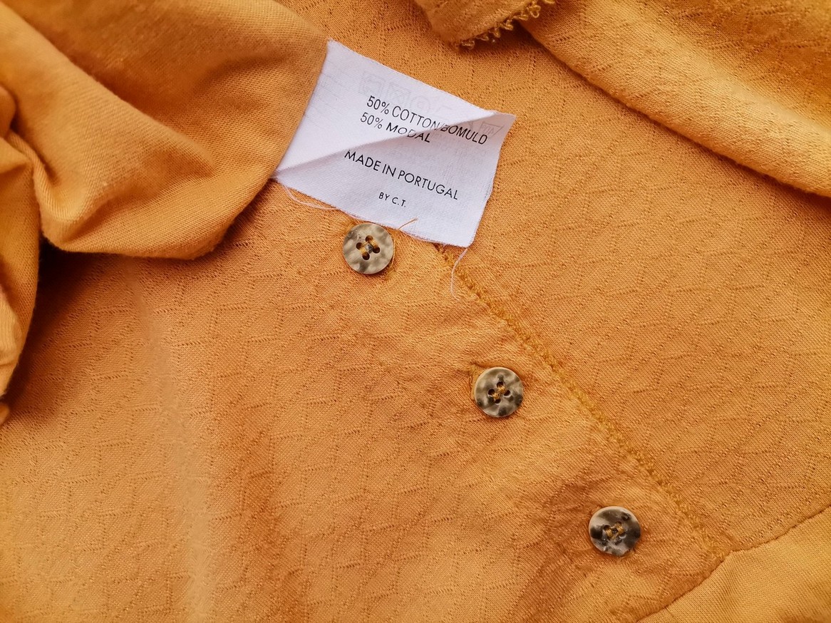 CHA CHA Rozmiar M Kolor Pomarańczowy Okrągły dekolt Sukienka Maxi Krótki rękaw Długa Materiał Modal CHA CHA Rozmiar M Kolor Pomarańczowy Okrągły dekolt Sukienka Maxi Krótki rękaw Długa Materiał Modal