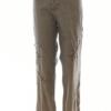 Miss Posh Rozmiar 14 (42) Kolor Khaki Spodnie Casual Materiał Len