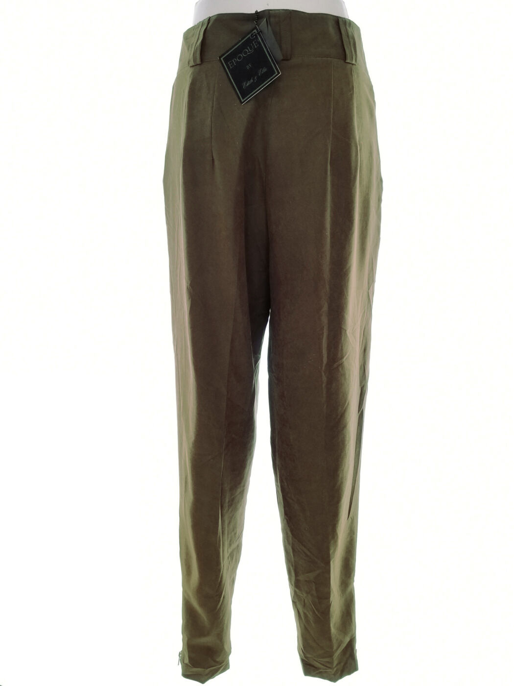 Edith & Ella Rozmiar M Kolor Khaki Spodnie Eleganckie