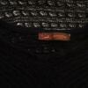Heteroclite Rozmiar 48 Kolor Czarny Crew Neck Tunika Bluzka Dzianina Długi rękaw
