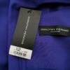 Dorothy perkins Rozmiar 12 (40) Kolor Granatowy Kwadratowy dekolt Sukienka Ołówkowa Krótki rękaw Midi