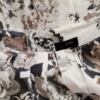 Jobis Rozmiar 42 Kolor Biały Okrągły dekolt Sukienka Bodycon Bezrękawnik Do Kolan Materiał Bawełna