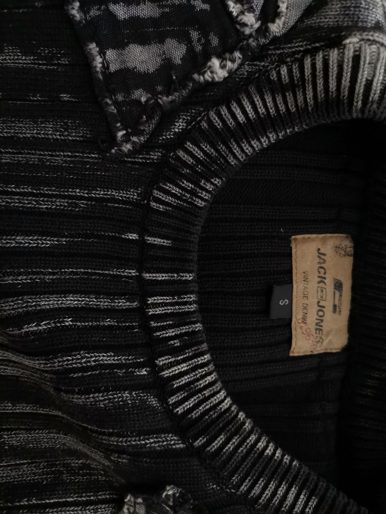 IMG_20210519_132435.jpg Jack & jones Rozmiar S Kolor Szary Męski Sweter Długi rękaw Materiał Bawełna 100%