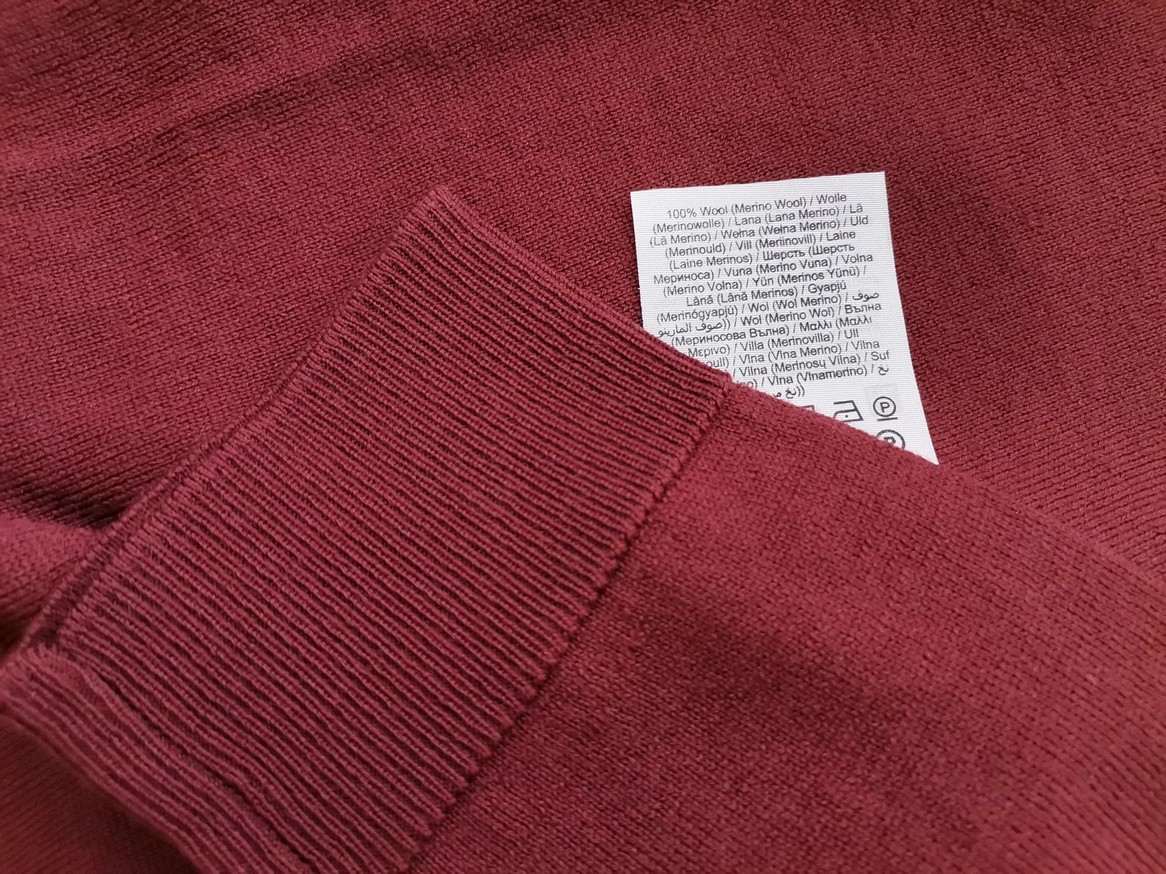 IMG_20210519_143503.jpg Jack & jones Rozmiar L Kolor Brązowy Męski Sweter Długi rękaw Materiał Wełna 100%