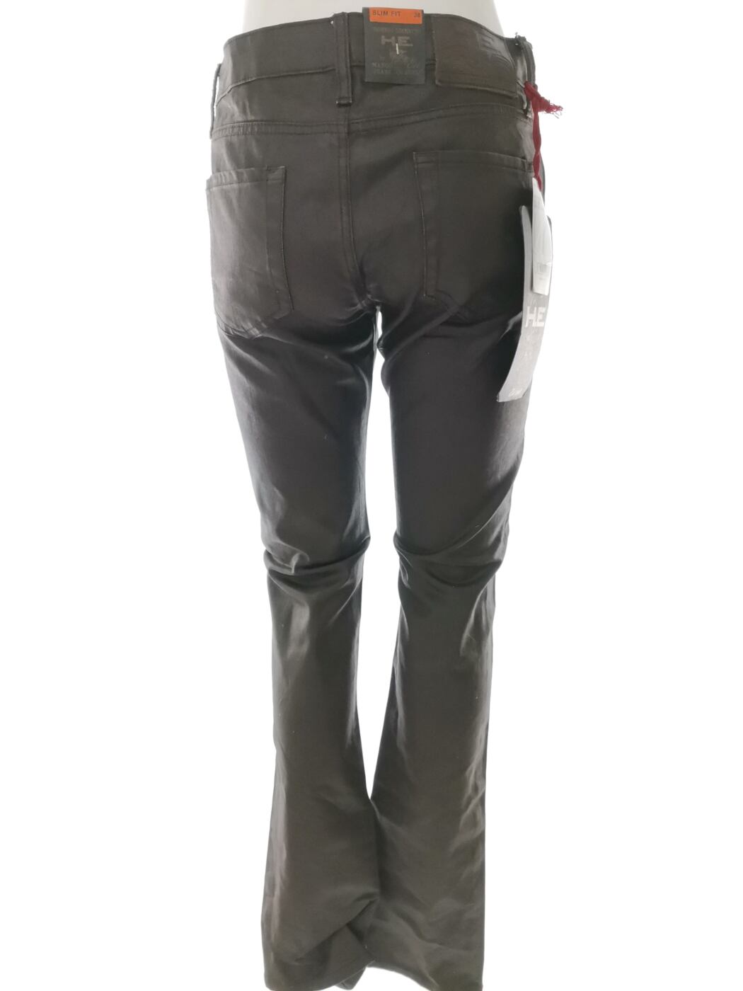 IMG_20210520_124156.jpg Homini Emerito Mango Jeans Rozmiar 38 Kolor Brązowy Spodnie Jeansy Materiał Bawełna