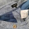 Jaeger Rozmiar 10 (38) Kolor Niebieski Spodnie Casual Materiał Len 100%
