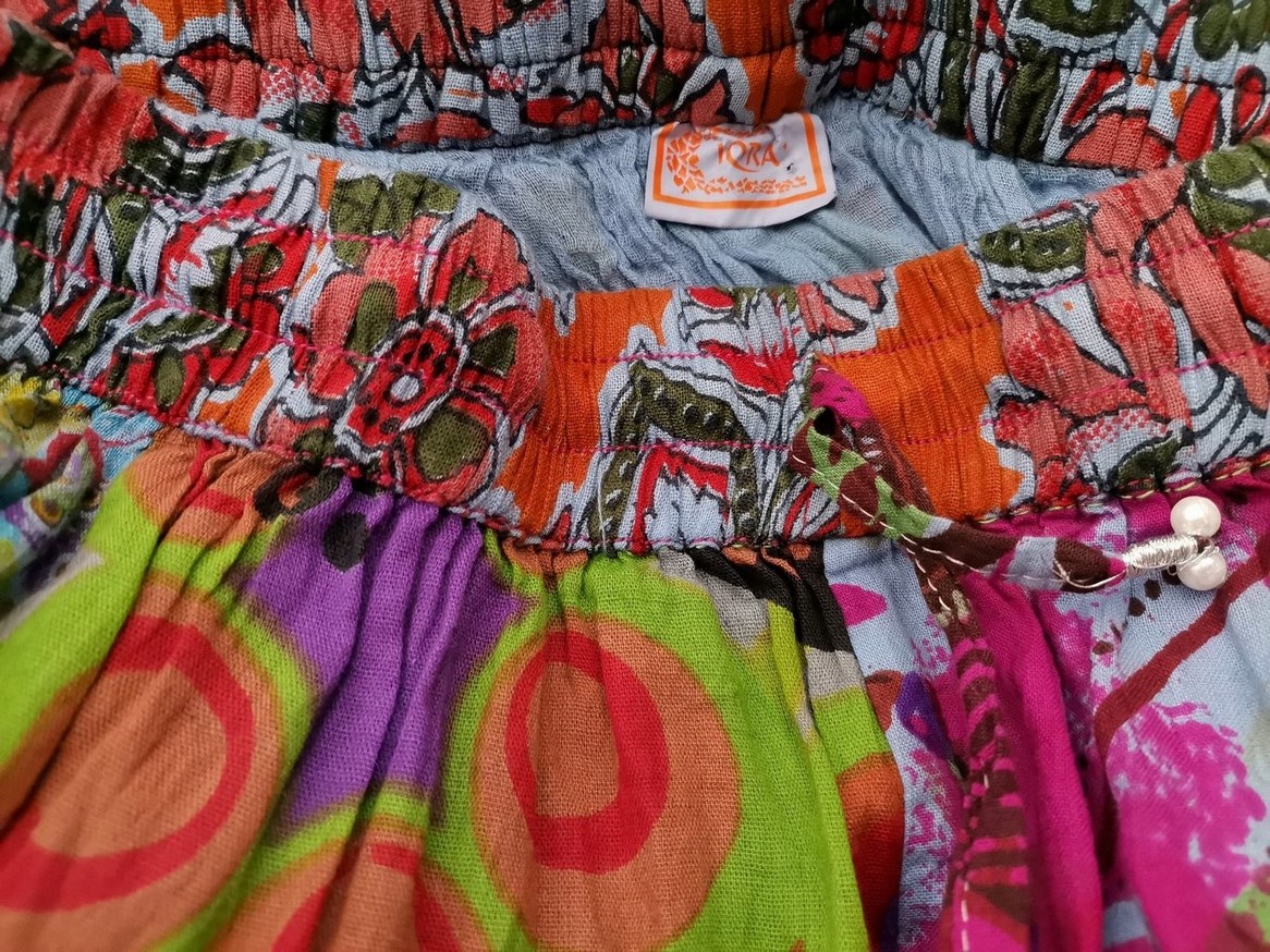 IQRA Rozmiar FREE SIZE (38) Kolor Kolorowa Spodnie Alladynki Materiał Bawełna 100%