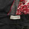 S. Quise Rozmiar 48 Kolor Szary Pasy Crew Neck Sukienka Sweterkowa Długi rękaw Do Kolan