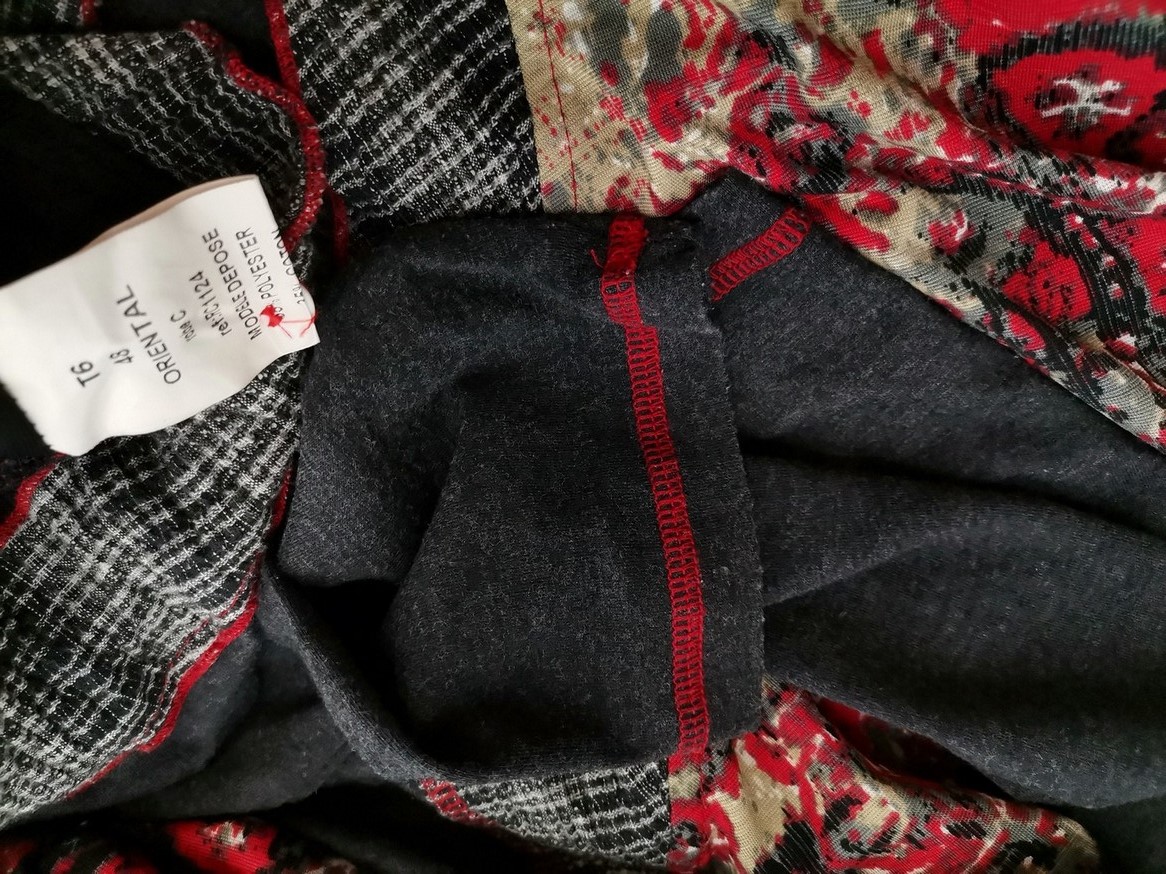 S. Quise Rozmiar 48 Kolor Szary Pasy Crew Neck Sukienka Sweterkowa Długi rękaw Do Kolan S. Quise Rozmiar 48 Kolor Szary Pasy Crew Neck Sukienka Sweterkowa Długi rękaw Do Kolan