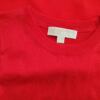 Michael Kors Rozmiar XS Kolor Pomarańczowy Crew Neck Bluzka Bezrękawnik Materiał Wiskoza