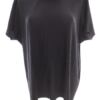 Just female Rozmiar L Kolor Czarny Pasy Crew Neck Bluzka Krótki rękaw