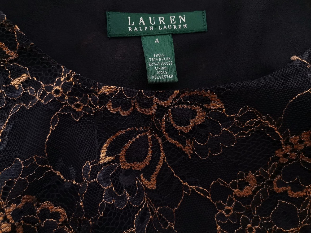 IMG_20210524_130149.jpg Lauren ralph lauren Rozmiar 4 (42) Kolor Czarny Okrągły dekolt Bluzka Bezrękawnik