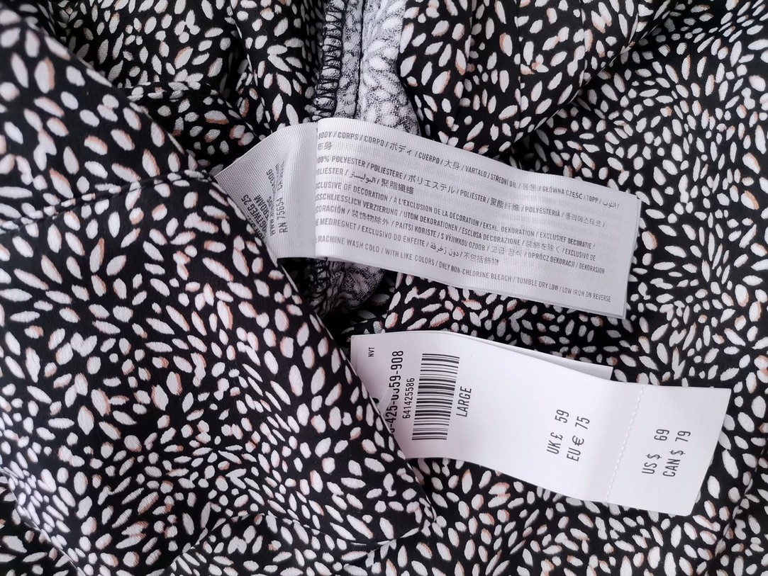 IMG_20210524_130842.jpg ABERCROMBIE & FITCH Rozmiar L Kolor Czarny Spodnie Casual Materiał Cupro 100%