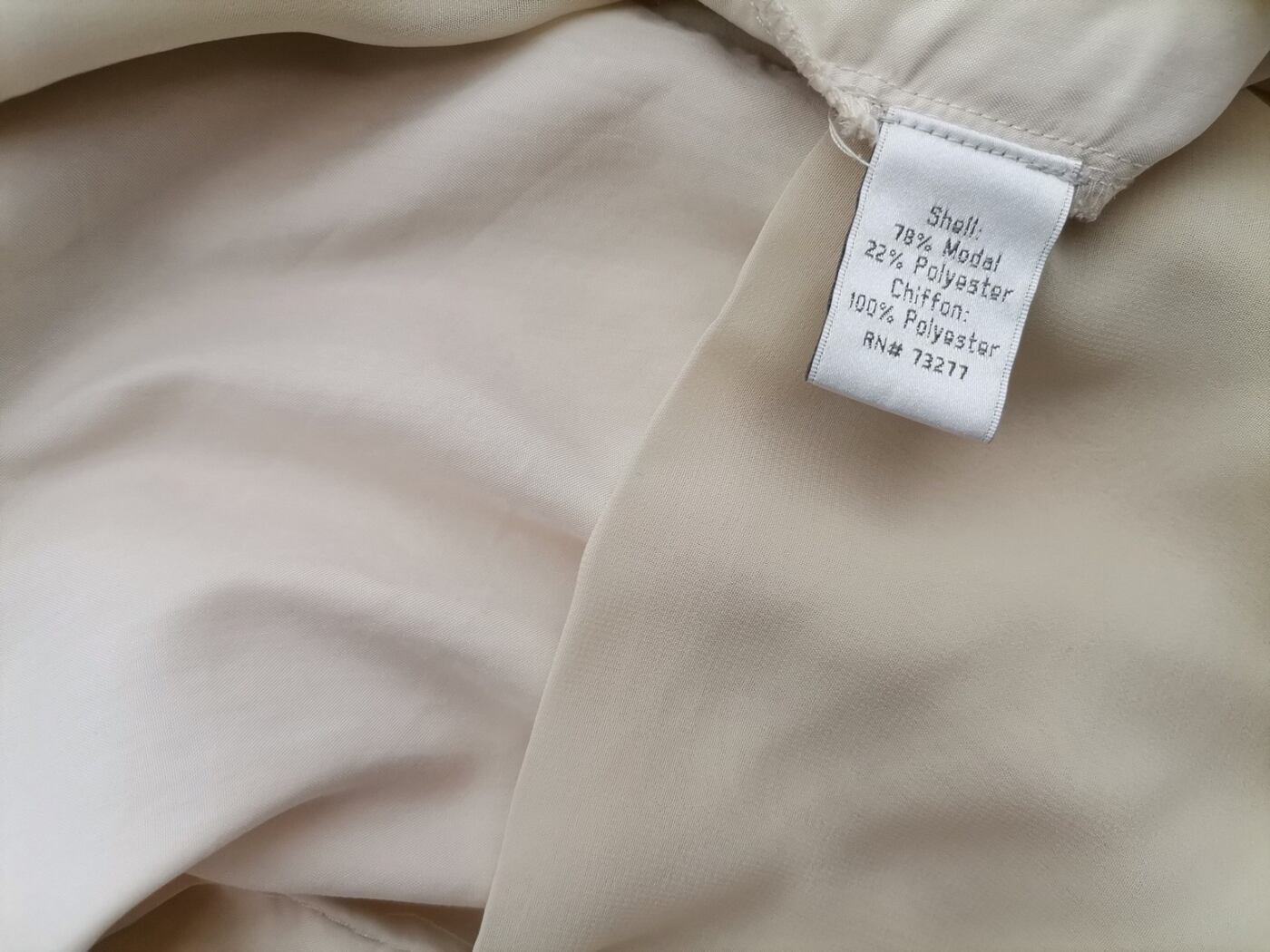 Lauren Conrad Rozmiar XL Kolor Kremowy W serek Długi Otwarty Kardigan Rękaw 3/4 Materiał Modal Cienka dzianina