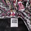 Vero moda Rozmiar L Kolor Czarny Okrągły dekolt Sukienka Sweterkowa Krótki rękaw Do Kolan Materiał Wiskoza 100%