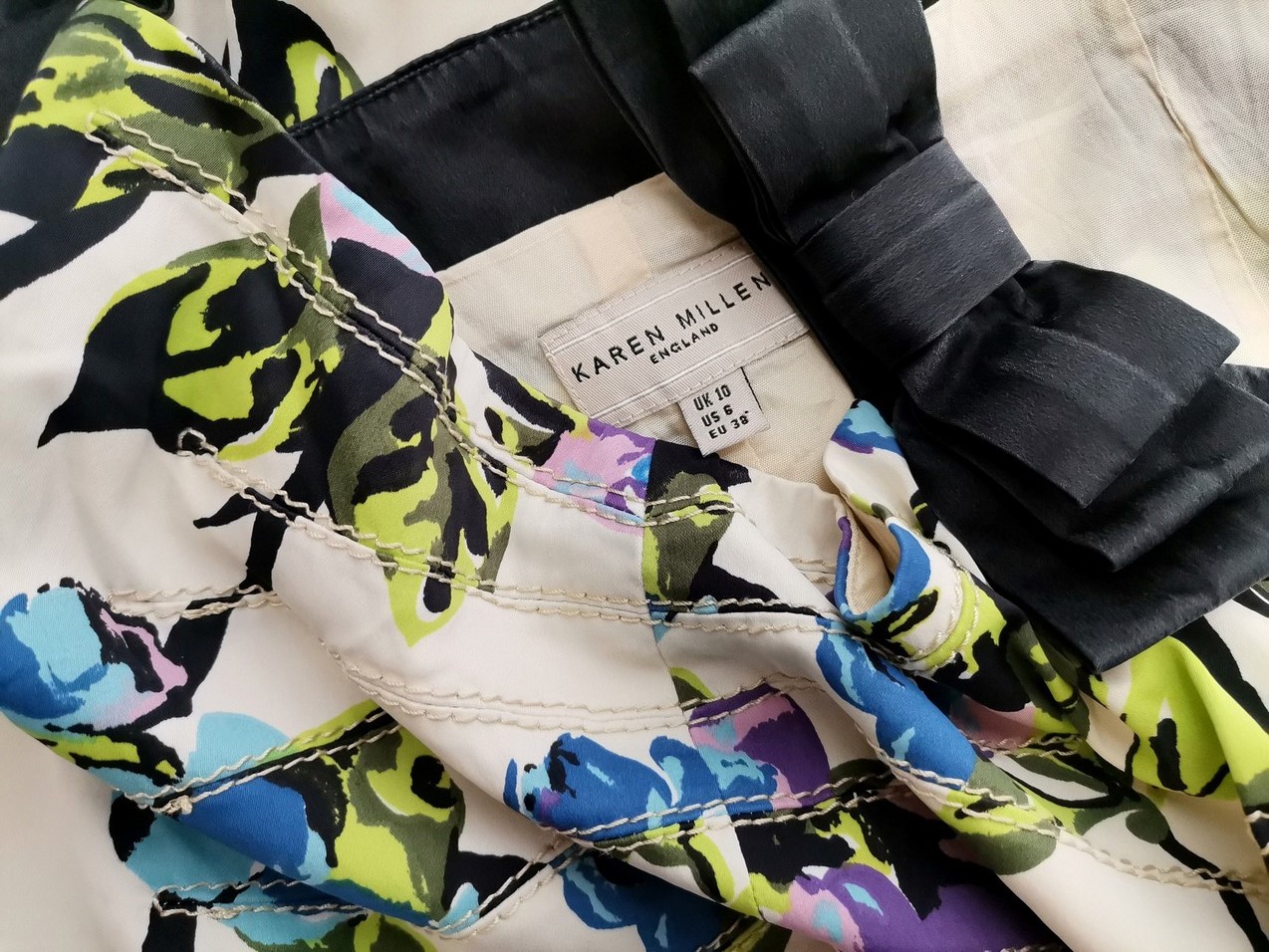 Karen MILLEN Rozmiar 10 (38) Kolor Kremowy Halter Sukienka Maxi Bezrękawnik Długa Karen MILLEN Rozmiar 10 (38) Kolor Kremowy Halter Sukienka Maxi Bezrękawnik Długa