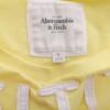 ABERCROMBIE & FITCH Rozmiar S Kolor Żółty Crew Neck T-Shirt Krótki rękaw Materiał Bawełna