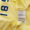 ABERCROMBIE & FITCH Rozmiar S Kolor Żółty Crew Neck T-Shirt Krótki rękaw Materiał Bawełna