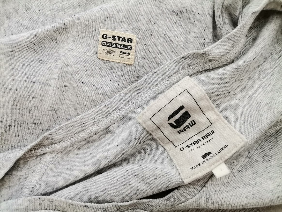 IMG_20210527_114348.jpg G-Star Raw Rozmiar L Kolor Szary Męski Sweter Długi rękaw Materiał Bawełna 100%