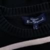 BEN SHERMAN Rozmiar 2 (M) Kolor Granatowy Pasy Męski Sweter Długi rękaw Materiał Bawełna 100%