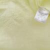 Flash Rozmiar L Kolor Limonkowa Zieleń Keyhole Crew Neck Bluzka Krótki rękaw Materiał Len 100%