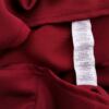 Boohoo Rozmiar 20 (46) Kolor Bordowy Drapowany dekolt Suknia Balowa Sukienka Wieczorowa Bezrękawnik Długa