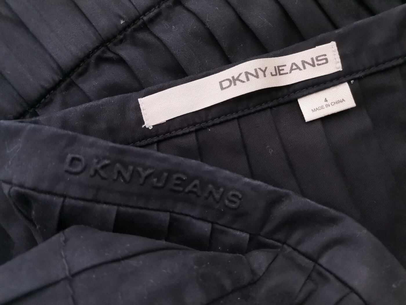 IMG_20210601_130822.jpg Dkny Jeans Rozmiar 4 (42) Kolor Czarny Spódnica Mini Krótka Materiał Bawełna