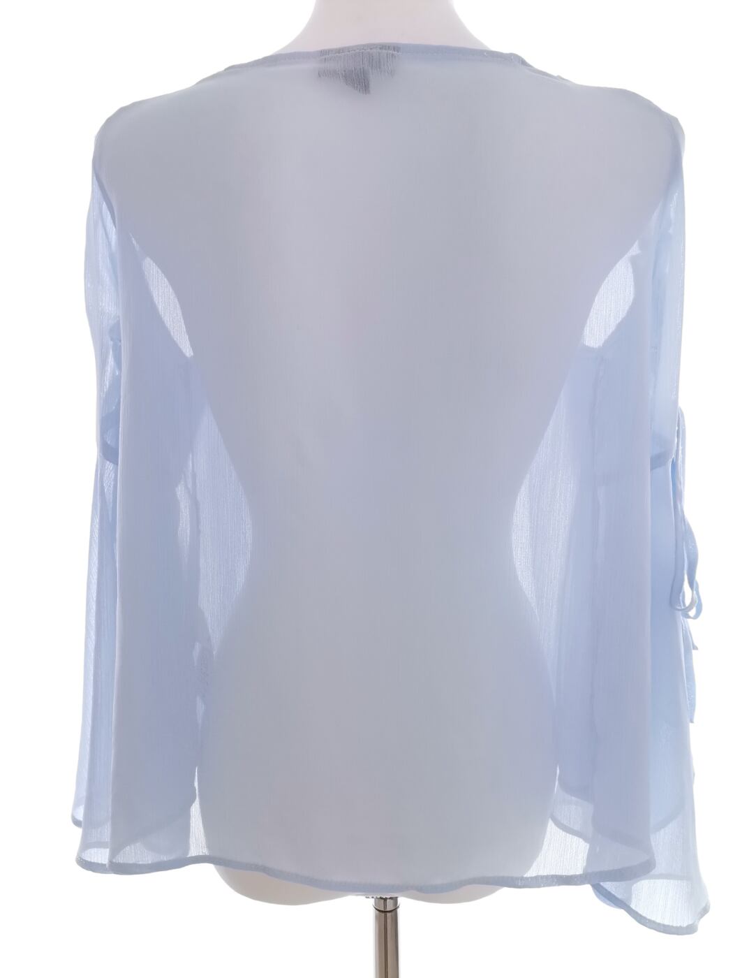 IMG_20210602_122645.jpg Topshop Rozmiar 34 Kolor Niebieski W łódkę Bluzka Rękaw 3/4