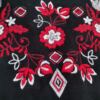 Vintage Rozmiar 38/40 Kolor Czarny Crew Neck Sweter Długi rękaw Cienka dzianina