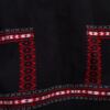 Vintage Rozmiar 38/40 Kolor Czarny Crew Neck Sweter Długi rękaw Cienka dzianina