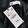 Zara Rozmiar M Kolor Czarny Głęboki Serek Bluzka Bezrękawnik Materiał Wiskoza 100%