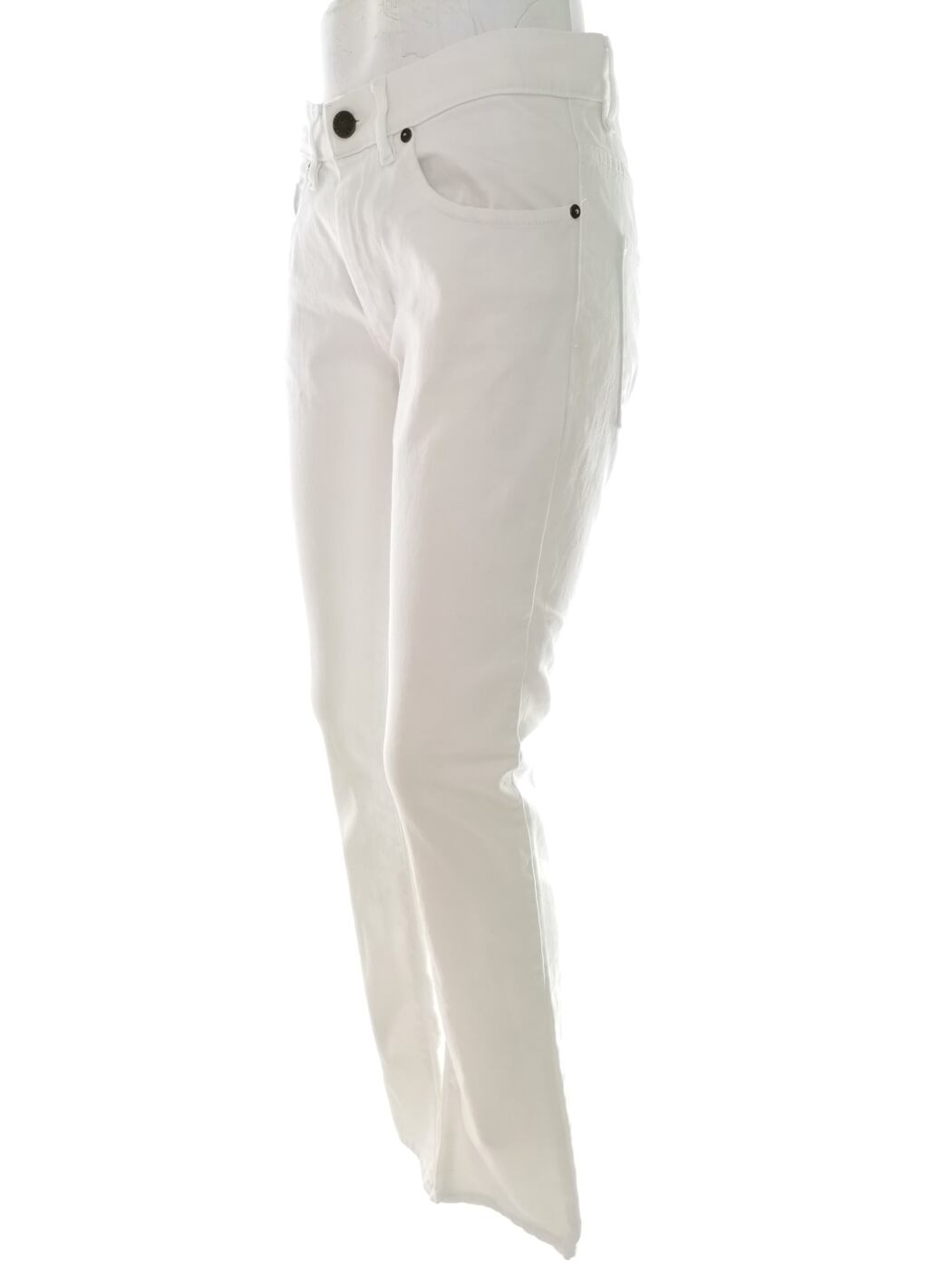 IMG_20210607_114305.jpg ACNE JEANS Rozmiar W28 L32 Kolor Biały Spodnie Jeansy Materiał Bawełna