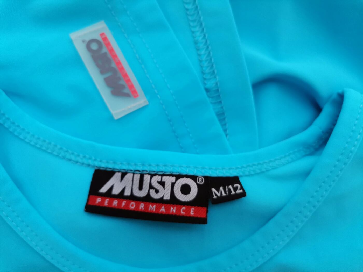 IMG_20210607_152011.jpg Musto Rozmiar M Kolor Niebieski Crew Neck T-Shirt Krótki rękaw