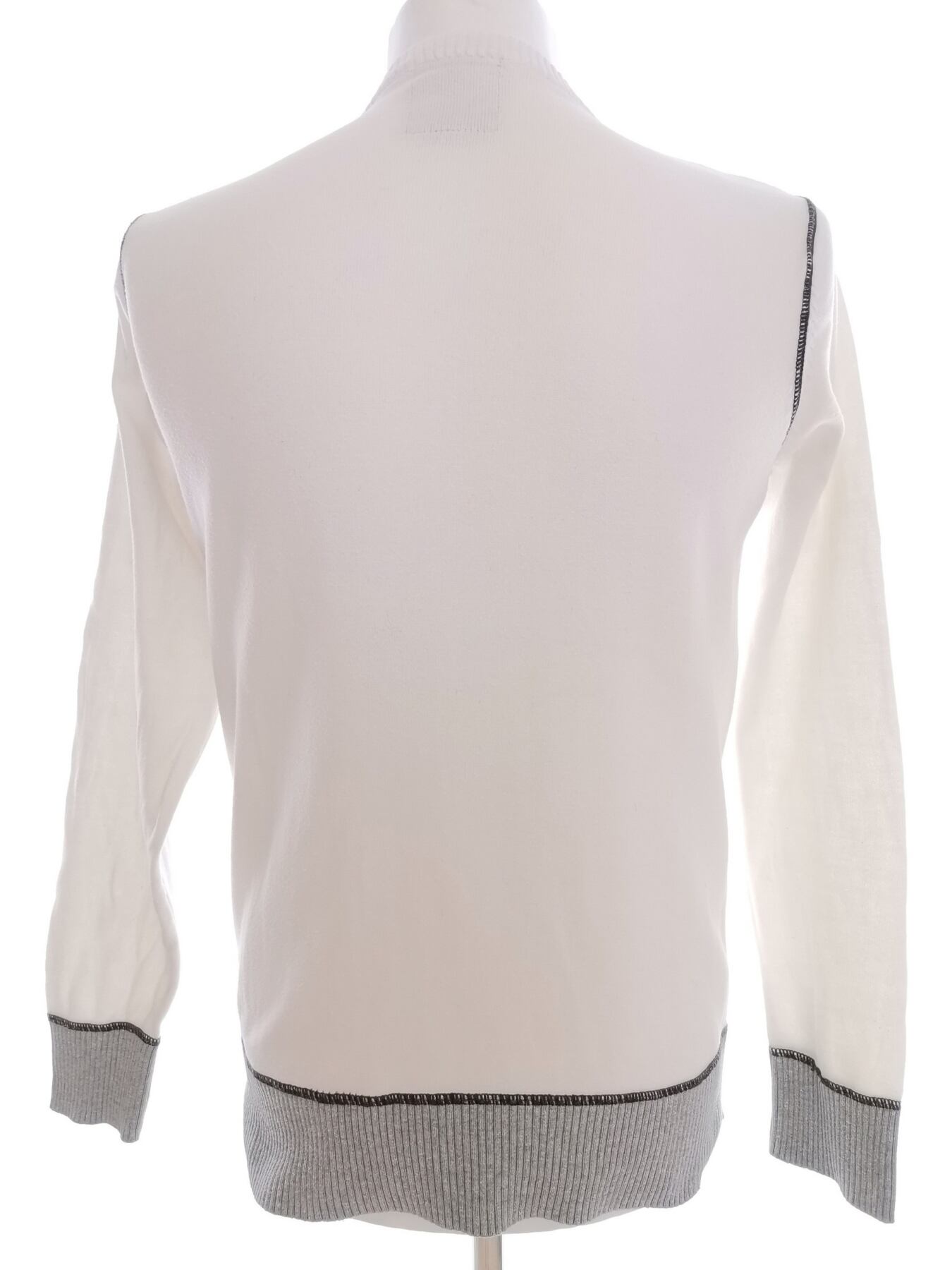 IMG_20210608_132140.jpg Jack & jones Rozmiar M Kolor Biały Męski Sweter Długi rękaw Materiał Bawełna 100%