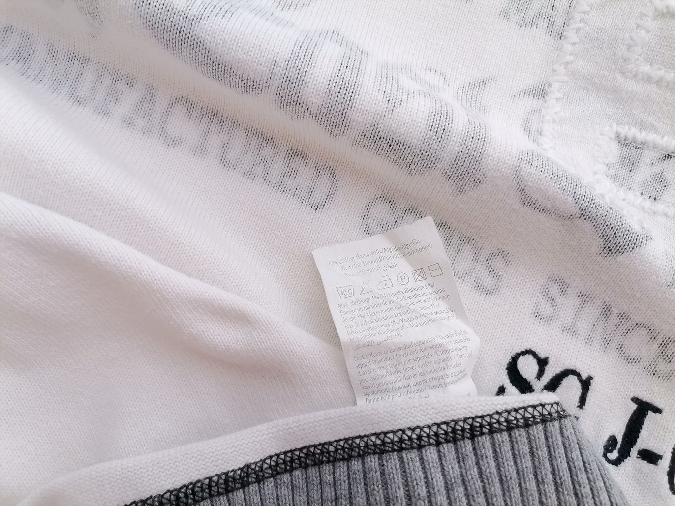 IMG_20210608_132214.jpg Jack & jones Rozmiar M Kolor Biały Męski Sweter Długi rękaw Materiał Bawełna 100%