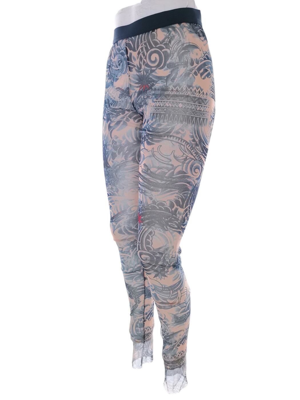 IMG_20210611_113910.jpg Jean Paul Gaultier Rozmiar M Kolor Granatowy Legginsy