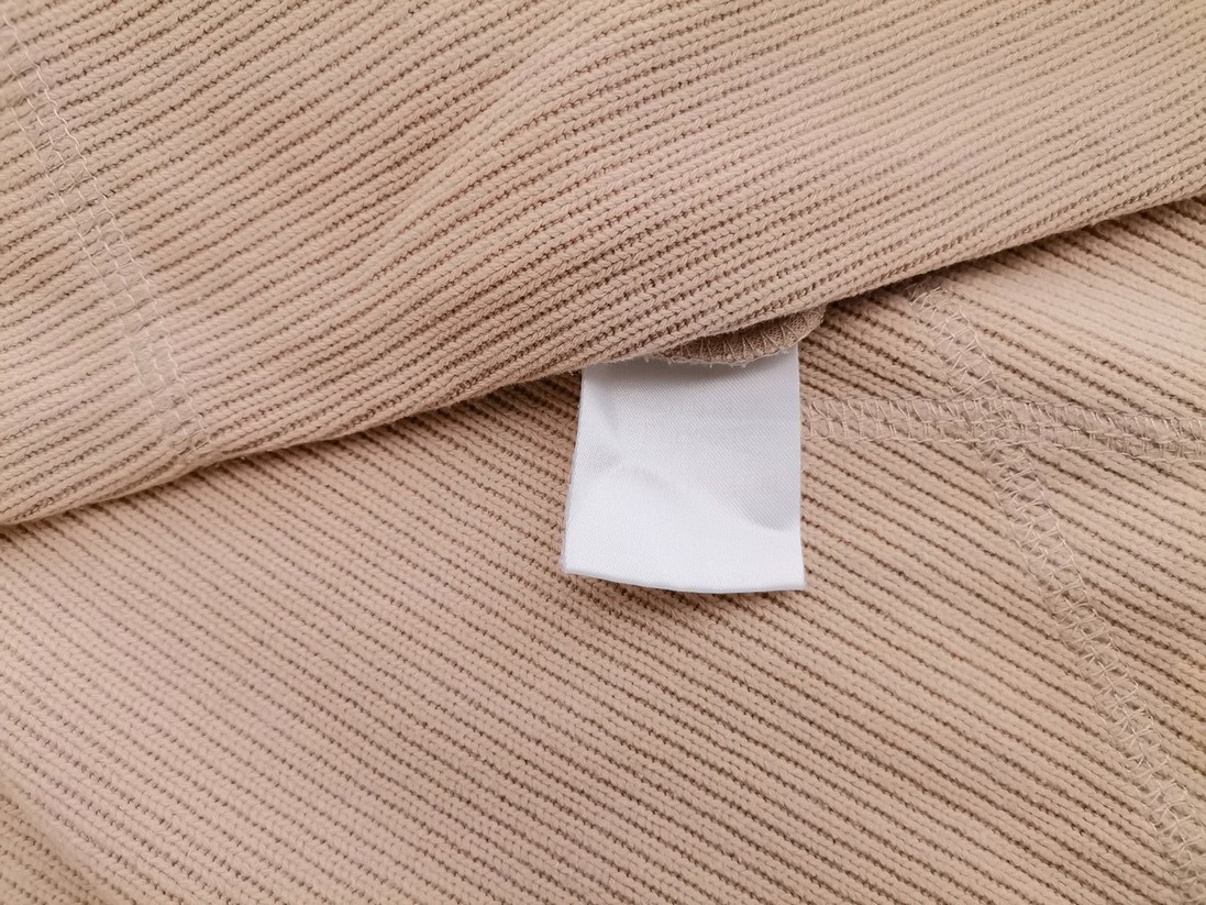 BEN SHERMAN Rozmiar 2 (M) Kolor Beżowy Męski Sweter Długi rękaw Materiał Bawełna