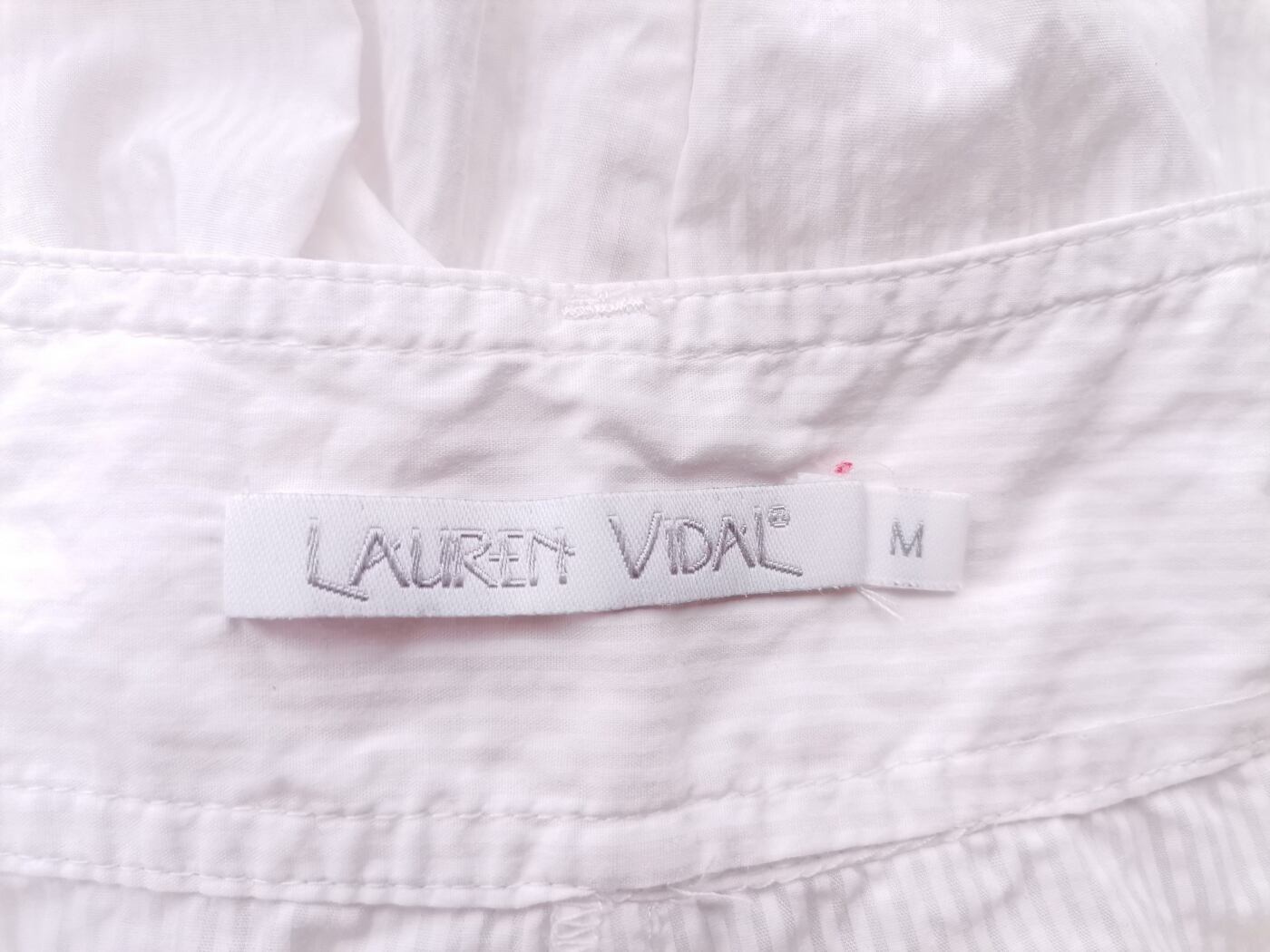 IMG_20210614_141318.jpg Lauren vidal Rozmiar M Kolor Kremowy Pasy Spodnie Casual Materiał Bawełna 100%