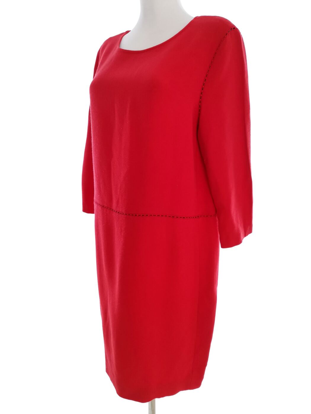 Damsel in a Dress Rozmiar 14 (42) Kolor Pomarańczowy Okrągły dekolt Sukienka Prostokątna Rękaw 3/4 Do Kolan Materiał Wiskoza Damsel in a Dress Rozmiar 14 (42) Kolor Pomarańczowy Okrągły dekolt Sukienka Prostokątna Rękaw 3/4 Do Kolan Materiał Wiskoza