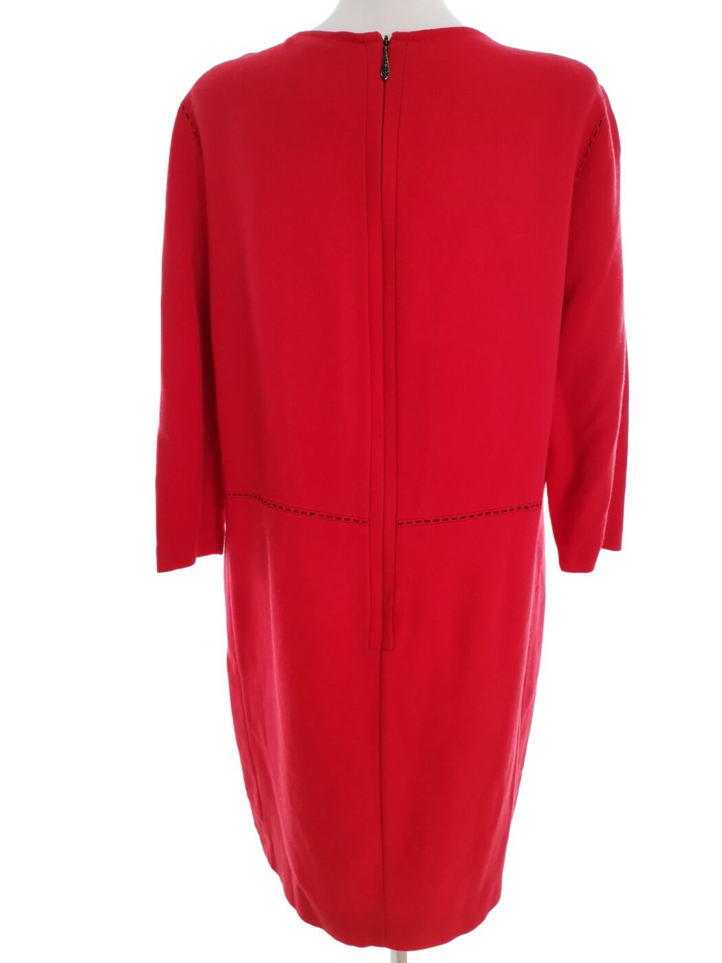 Damsel in a Dress Rozmiar 14 (42) Kolor Pomarańczowy Okrągły dekolt Sukienka Prostokątna Rękaw 3/4 Do Kolan Materiał Wiskoza Damsel in a Dress Rozmiar 14 (42) Kolor Pomarańczowy Okrągły dekolt Sukienka Prostokątna Rękaw 3/4 Do Kolan Materiał Wiskoza