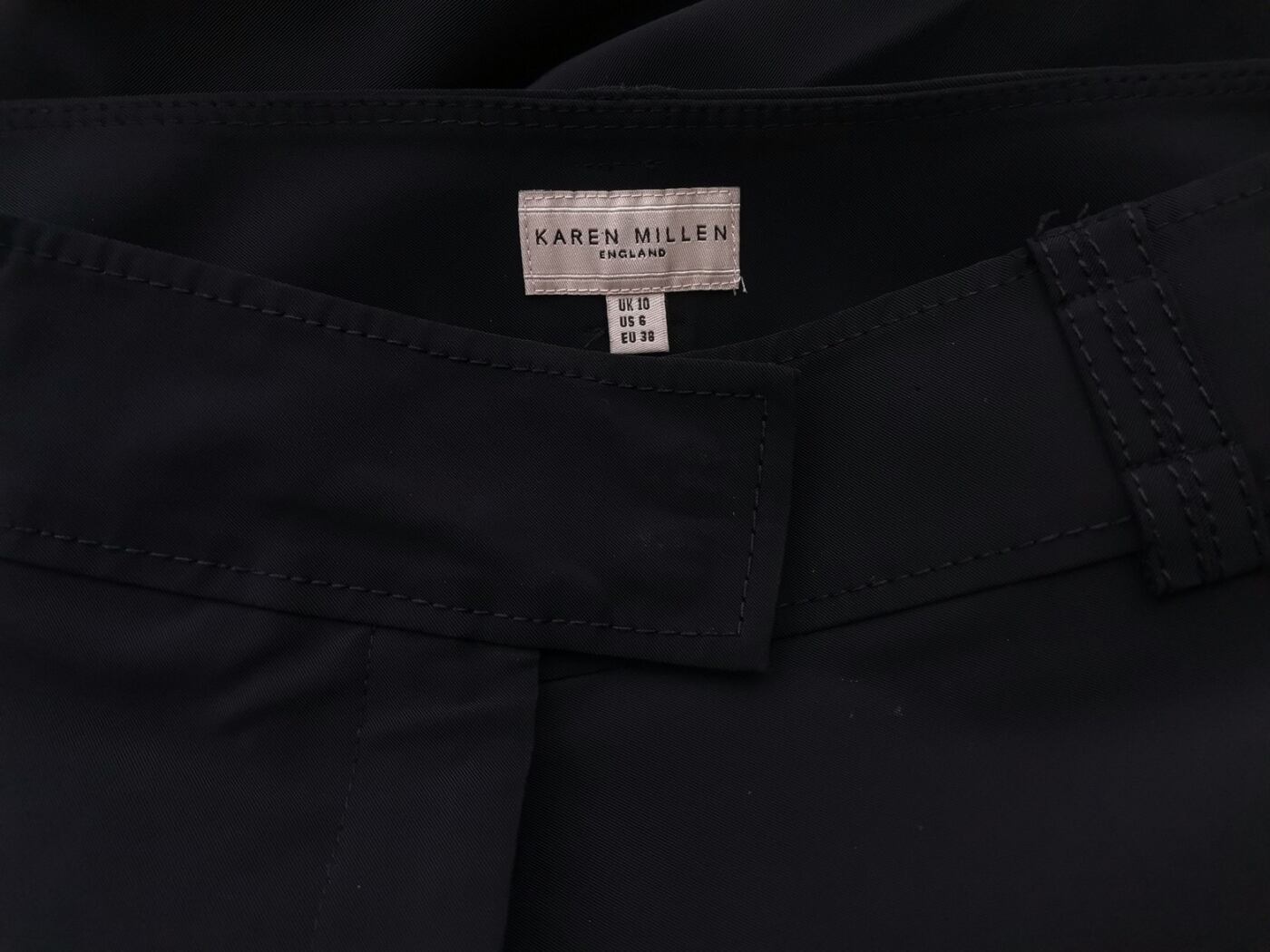 IMG_20210614_155333.jpg Karen MILLEN Rozmiar 10 (38) Kolor Czarny Spodnie Eleganckie