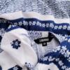 Zavanna Rozmiar 38 Kolor Niebieski W serek Sukienka Sheath Rękaw 3/4 Do Kolan Materiał Wiskoza 100%