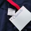 Charmelle Rozmiar 40/42 Kolor Granatowy High Neck Bluzka Rękaw 3/4 Materiał Bawełna 100%