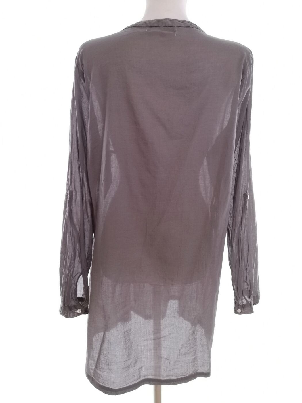 John Lewis Rozmiar 18 (46) Kolor Szary Crew Neck Tunika Popover Bluzka Długi rękaw Materiał Bawełna 100% John Lewis Rozmiar 18 (46) Kolor Szary Crew Neck Tunika Popover Bluzka Długi rękaw Materiał Bawełna 100%
