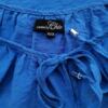 Created by Chic Rozmiar 46/48 Kolor Niebieski Keyhole Crew Neck Bluzka Rękaw 3/4