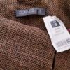 Dunnes Rozmiar 8 (36) Kolor Brązowy Kołnierz Żakiet z zapięciem Długi rękaw