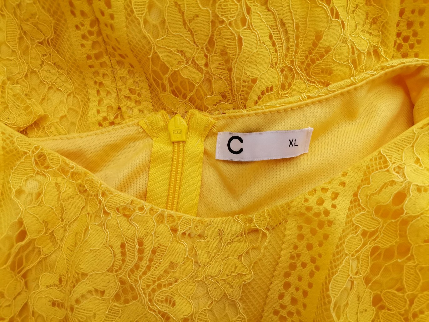 C Rozmiar XL Kolor Żółty Okrągły dekolt Sukienka Sheath Długi rękaw Do Kolan C Rozmiar XL Kolor Żółty Okrągły dekolt Sukienka Sheath Długi rękaw Do Kolan