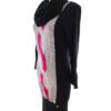Karen MILLEN Rozmiar 4 (42) Kolor Czarny Golf Sukienka Sweterkowa Długi rękaw Midi Materiał Wełna Merino