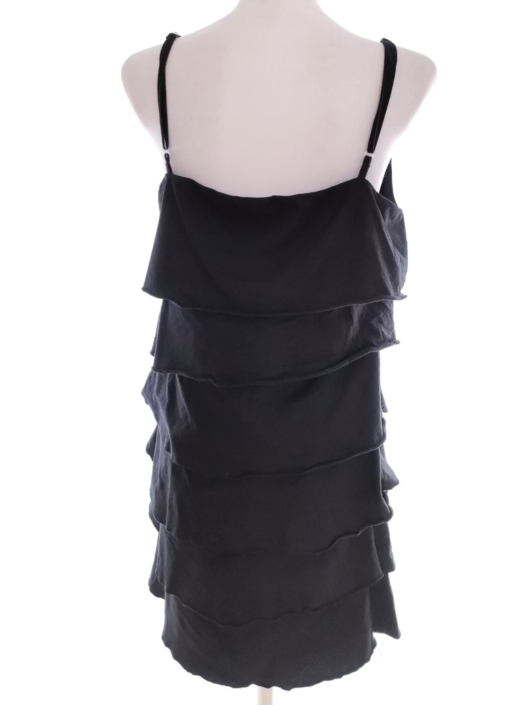Znk Rozmiar XL Kolor Czarny Odkryte Ramiona Sukienka Bodycon Bezrękawnik Do Kolan Materiał Bawełna 100% Znk Rozmiar XL Kolor Czarny Odkryte Ramiona Sukienka Bodycon Bezrękawnik Do Kolan Materiał Bawełna 100%