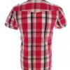 Jack & jones Rozmiar S Kolor Czerwony Krata Kołnierz Męska Koszula Casual Krótki rękaw Materiał Bawełna 100%